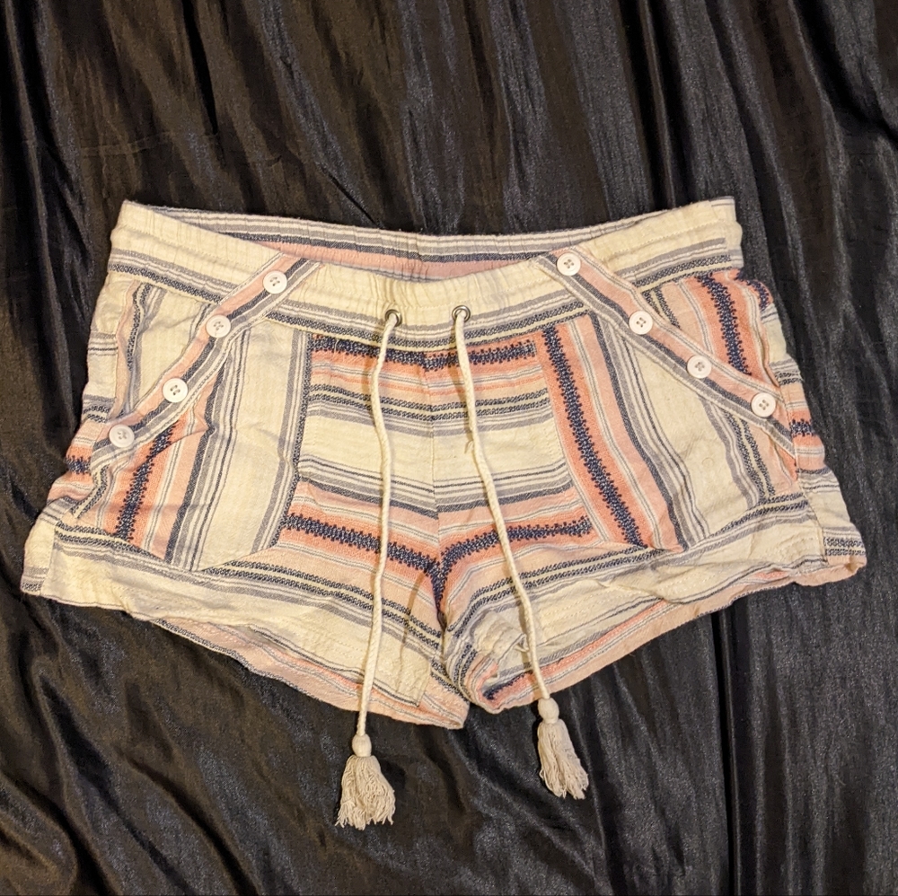 Rewind | Striped Tie Shorts